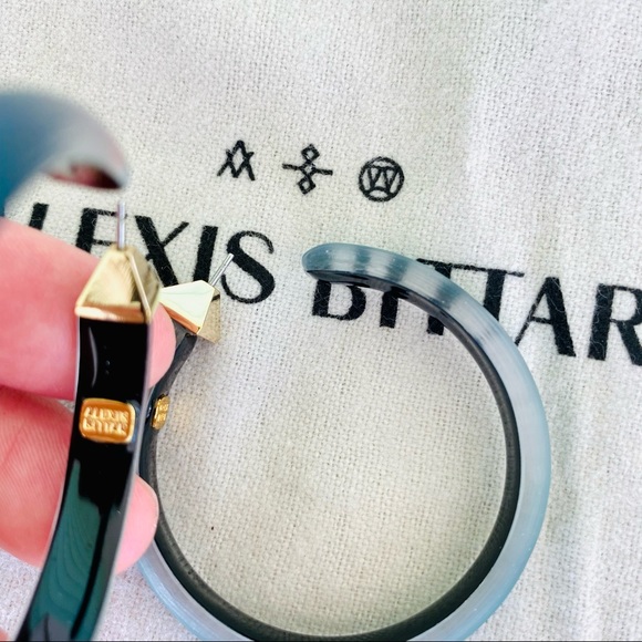 Alexis Bittar Lucite Hoops NWT - Picture 14 of 14